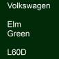 Preview: Volkswagen, Elm Green, L60D.